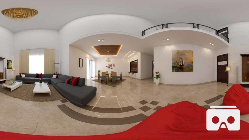 Dubai Sports City's CRW Duplex Apartment 3D 360 VR