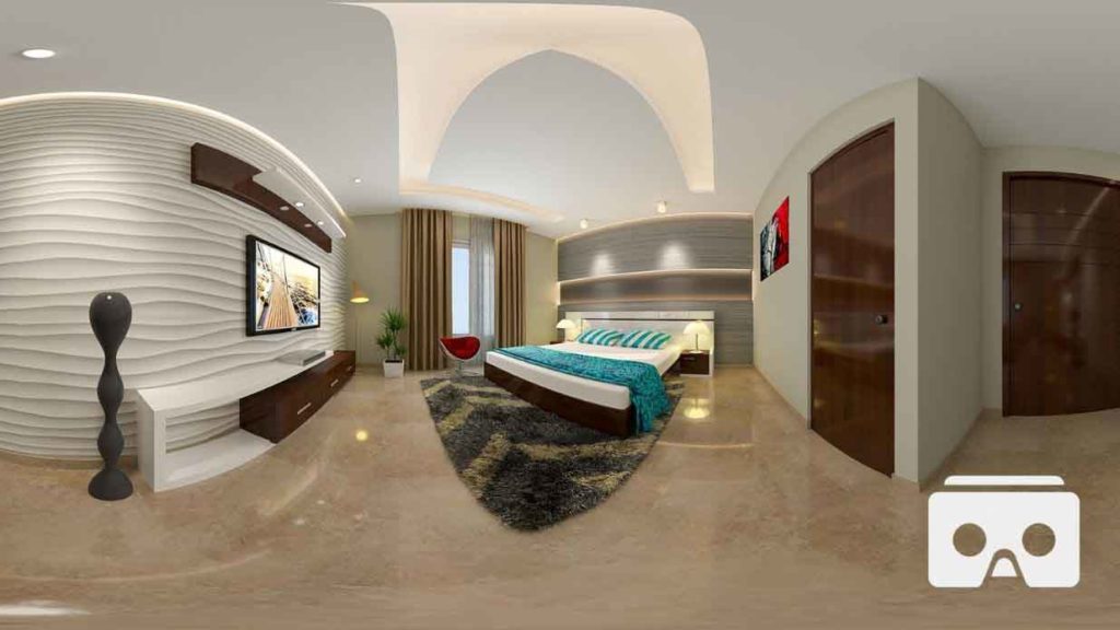Dubai Sports City's CRW Suite Room 3D 360 VR