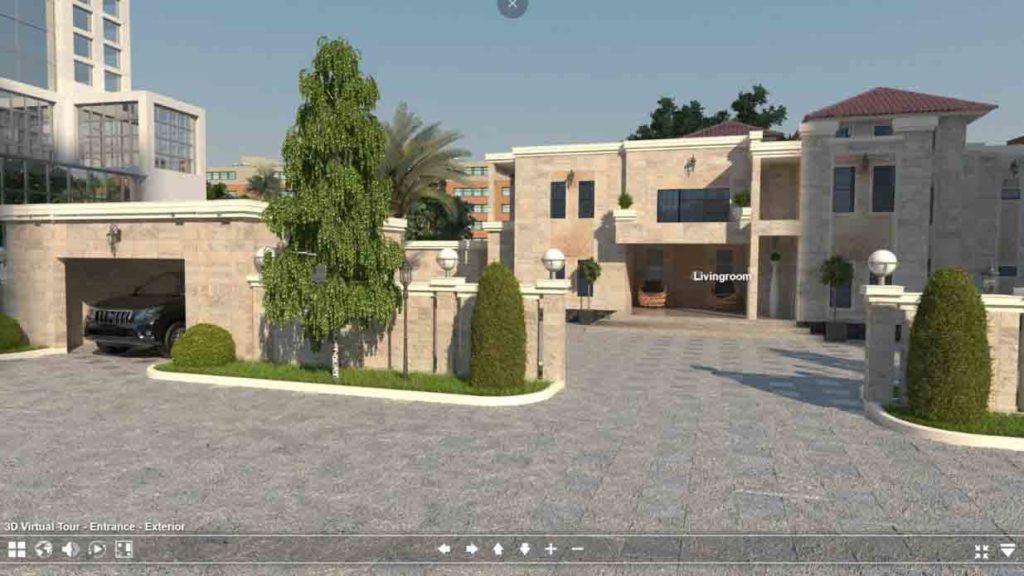 UAE Local Arabic Villa 3D 360 Virtual Tour